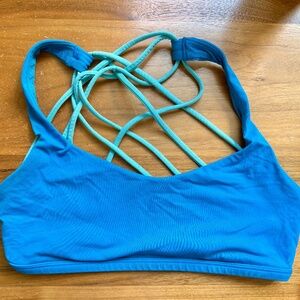 FOUR (4) Lululemon Free to Be Wild Sports Bras: 3 different colors